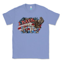 Colony Blue I back to blue Eagle 4th of july Classic Tee - HowdyJamesFarm