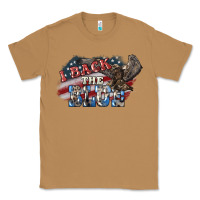 Toasted Coconut I back to blue Eagle 4th of july Classic Tee - HowdyJamesFarm
