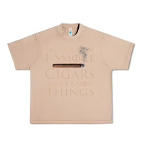 Burro That's What I Do I Smoke Cigars And I Know Things Urban Heavy Tee - longCreatives