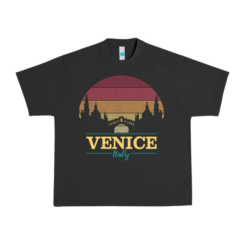 Venice Italy   Vintage Retro Italian Travel Souvenir Gift Pullover Hoo Urban Heavy Tee by longCreatives | Teevron
