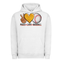 Pigment Lunar Rock peace love baseball Urban Hoodie - AdoDesignShop