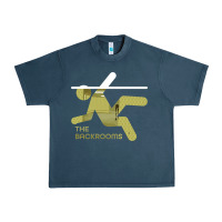 Midnight Navy The Backrooms graphic Urban Heavy Tee - longCreatives