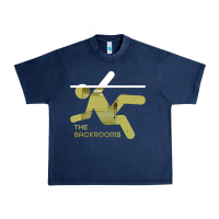 Navy The Backrooms graphic Urban Heavy Tee - longCreatives