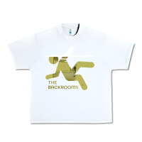 White The Backrooms graphic Urban Heavy Tee - longCreatives