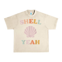 Sandshell vintage retro shell yeah beach tropical vacation gifts t shirt Urban Heavy Tee - longCreatives