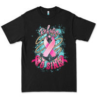 Black refuse to sink cancer anchor Premium Tee - NancyCooperArtShop