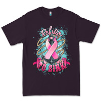 Plum refuse to sink cancer anchor Premium Tee - NancyCooperArtShop