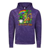 Cloud Purple St. Patrick's My 1st St. Patrick's Day Vintage Hoodie - OliviaCreatesArt