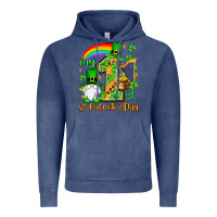 Vintage Denim St. Patrick's My 1st St. Patrick's Day Vintage Hoodie - OliviaCreatesArt