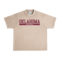 French Oak Oklahoma Softball Urban Heavy Tee - longCreatives