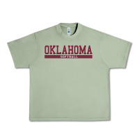 Oil Green Oklahoma Softball Urban Heavy Tee - longCreatives