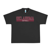 Pigment Black Oklahoma Softball Urban Heavy Tee - longCreatives
