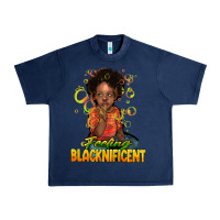 Navy Feeling blacknificent Urban Heavy Tee - HowdyJamesFarm