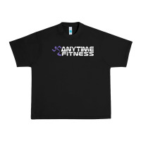 Black Anytimes Fitness Urban Heavy Tee - longCreatives