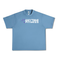 Pebble Blue Anytimes Fitness Urban Heavy Tee - longCreatives