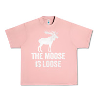 Salmon The Moose Is Loose Alaska Moose Urban Heavy Tee - longCreatives