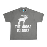Tornado The Moose Is Loose Alaska Moose Urban Heavy Tee - longCreatives