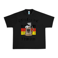Black Oktoberfest München German Flag Beer Stein Urban Heavy Tee - longCreatives