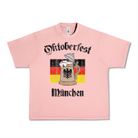 Salmon Oktoberfest München German Flag Beer Stein Urban Heavy Tee - longCreatives