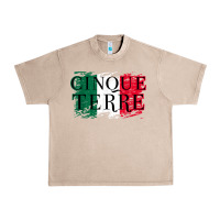 French Oak cinque terre italy travel distressed t shirt Urban Heavy Tee - longCreatives