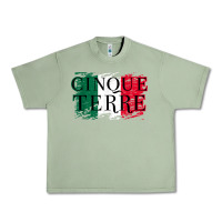 Oil Green cinque terre italy travel distressed t shirt Urban Heavy Tee - longCreatives