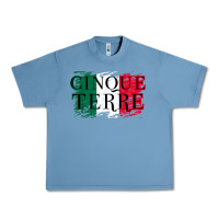 Pebble Blue cinque terre italy travel distressed t shirt Urban Heavy Tee - longCreatives