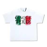 White cinque terre italy travel distressed t shirt Urban Heavy Tee - longCreatives