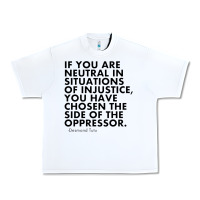 White human rights quote protest political Urban Heavy Tee - longCreatives