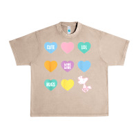 French Oak peanuts valentine candy heart Urban Heavy Tee - longCreatives