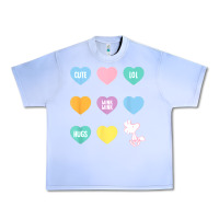 Grape Ice peanuts valentine candy heart Urban Heavy Tee - longCreatives