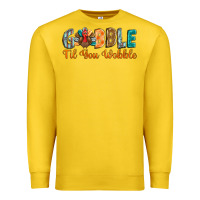 Gobble Till You Wobble Premium Sweatshirt | Teevron