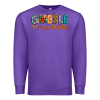 Purple gobble till you wobble Premium Sweatshirt - BarkalooDesign