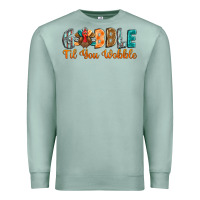Seafoam gobble till you wobble Premium Sweatshirt - BarkalooDesign