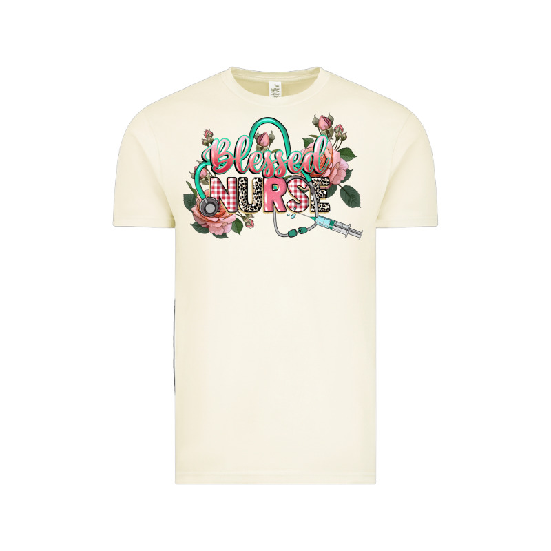 Blessed Nurse Vintage Tee by CowGirlArtShop | Teevron