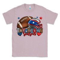Lilac Touchdown season American football 4th of july Classic Tee - HowdyJamesFarm