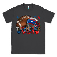 Smoke Touchdown season American football 4th of july Classic Tee - HowdyJamesFarm