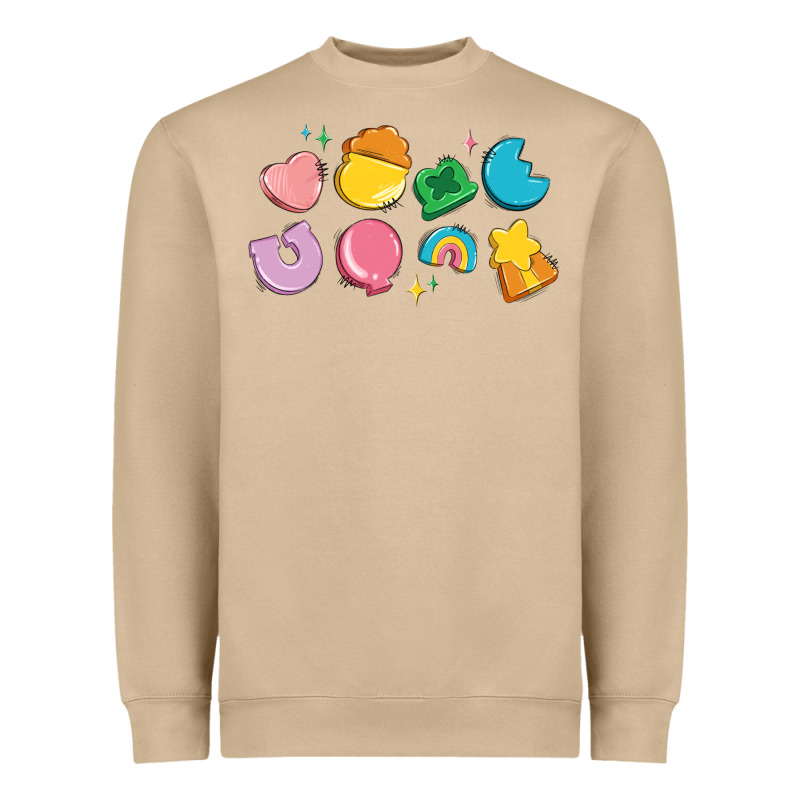 St Patrick's Lucky Charms Heavyweight Sweatshirt by Artiststas | Teevron