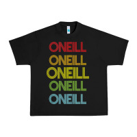 Black Oneill Name Urban Heavy Tee - longCreatives