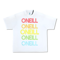 White Oneill Name Urban Heavy Tee - longCreatives