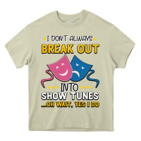 Mossy My Brain is 95% Show Tunes. Funny Theatre Gift. Heavy Core Tee - Bettercallsaul