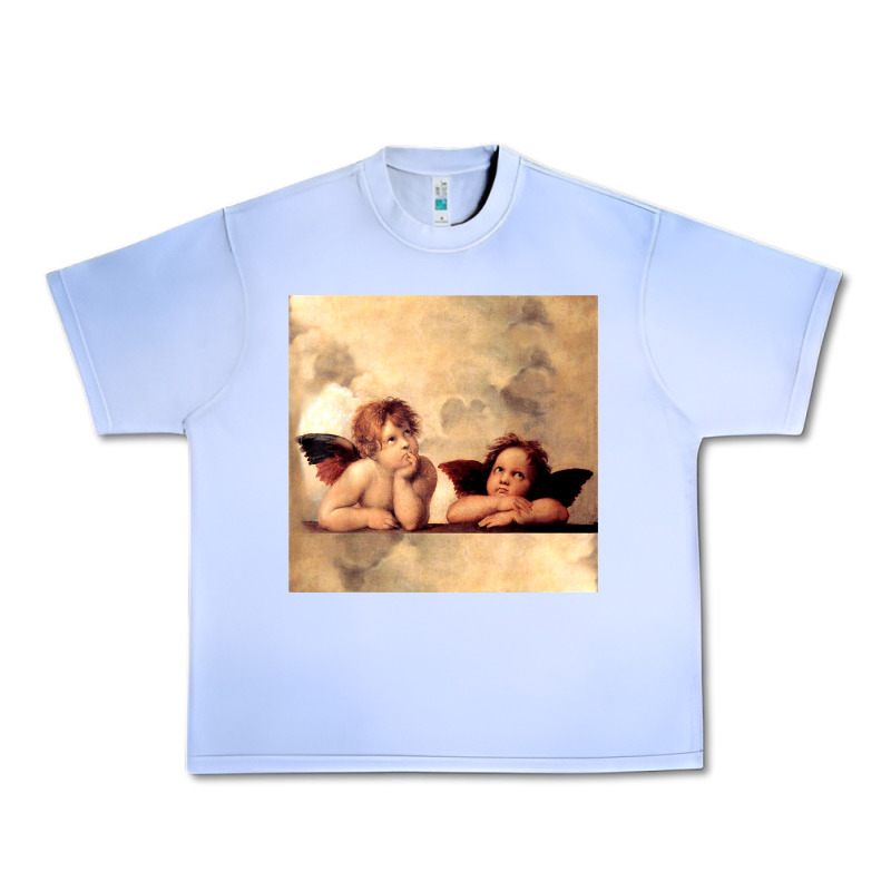 Angels Gift Raphael Cupid Cherubs Art Valentine Angel Urban Heavy Tee by longCreatives | Teevron