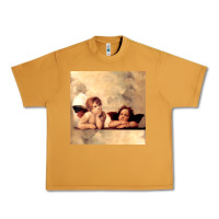 Peanut Butter angels gift raphael cupid cherubs art valentine angel Urban Heavy Tee - longCreatives