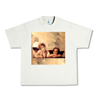 Pistachio angels gift raphael cupid cherubs art valentine angel Urban Heavy Tee - longCreatives