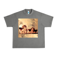 Tornado angels gift raphael cupid cherubs art valentine angel Urban Heavy Tee - longCreatives