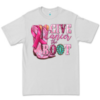 Dove Grey give cancer the boot Premium Tee - NancyCooperArtShop