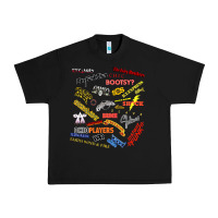 Black Just A Little Funk Urban Heavy Tee - longCreatives