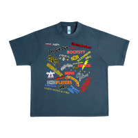Midnight Navy Just A Little Funk Urban Heavy Tee - longCreatives
