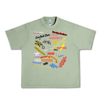 Oil Green Just A Little Funk Urban Heavy Tee - longCreatives