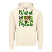 Vintage Artic St. Patrick's Blessed women are born in March Vintage Hoodie - OliviaCreatesArt