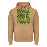 St. Patrick's Blessed Women Are Born In March Vintage Hoodie | Teevron